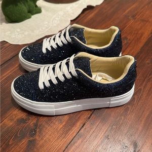 Betsey Johnson Sydny Navy - Brand New